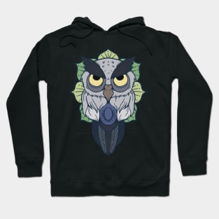 Owl symetric Hoodie